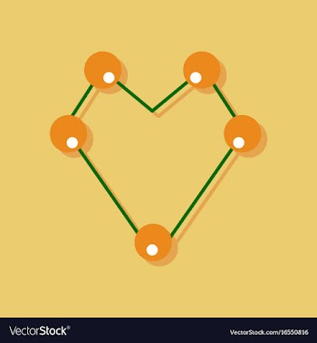 Flat icon design collection atom scheme in vector image