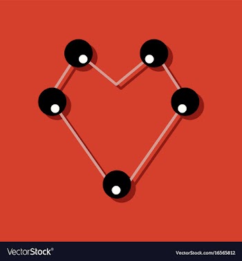 Flat icon design collection atom scheme in vector image