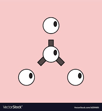 Flat icon design collection atoms disconnection vector image