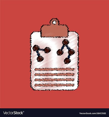 Flat icon design collection atoms on form in vector image