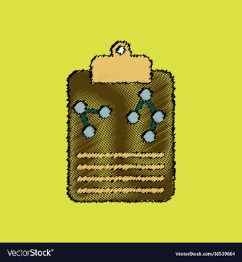 Flat icon design collection atoms on form in vector image