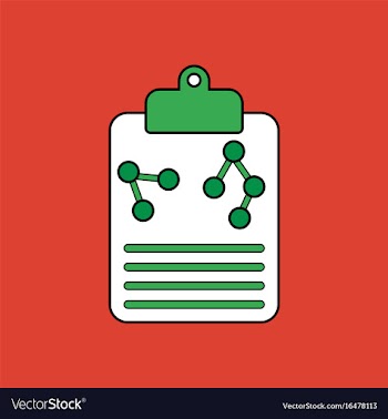 Flat icon design collection atoms on form vector image