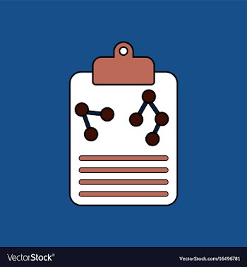 Flat icon design collection atoms on form vector image