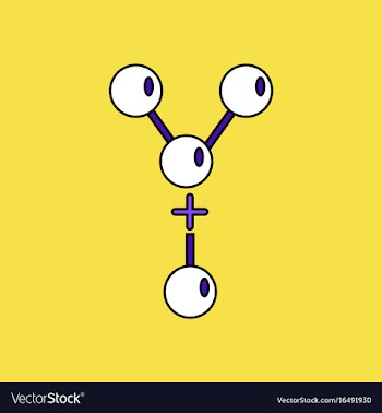 Flat icon design collection attaching molecules vector image