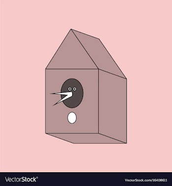 Flat icon design collection bird house vector image