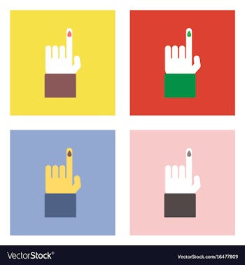 Flat icon design collection blood test vector image