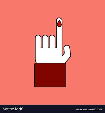 Flat icon design collection blood test vector image