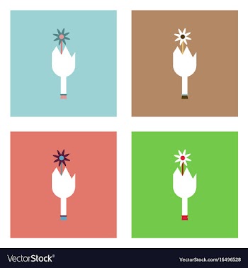 Flat icon design collection broken bottle and vector image