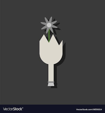 Flat icon design collection broken bottle and vector image