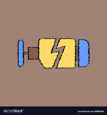 Flat icon design collection broken engine in vector image