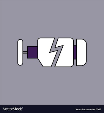 Flat icon design collection broken engine vector image