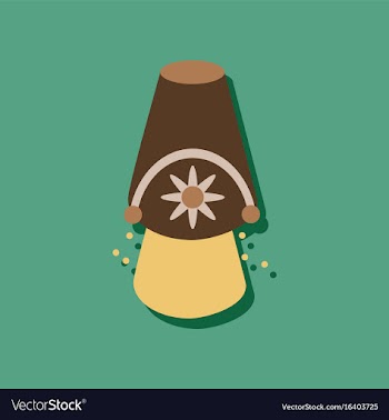Flat icon design collection bucket and sand in vector image