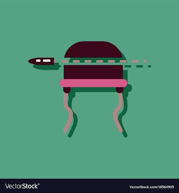 Flat icon design collection bullet pierced the vector image