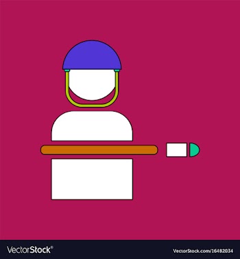 Flat icon design collection bullet wounded soldier vector image