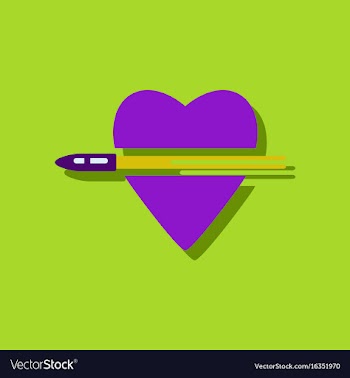 Flat icon design collection bullet wounded the vector image