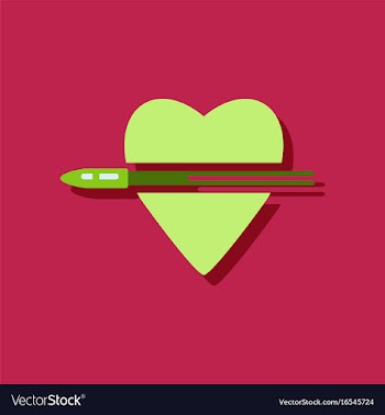 Flat icon design collection bullet wounded the vector image