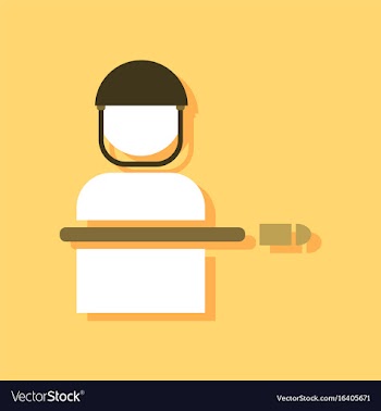 Flat icon design collection bullet wounded vector image