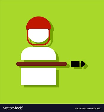 Flat icon design collection bullet wounded vector image