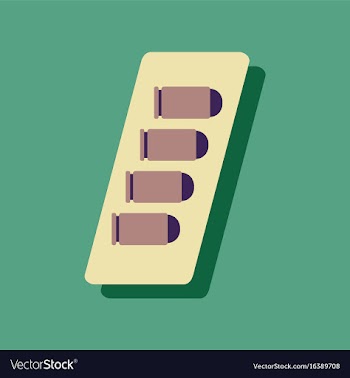 Flat icon design collection bullets in magazine vector image