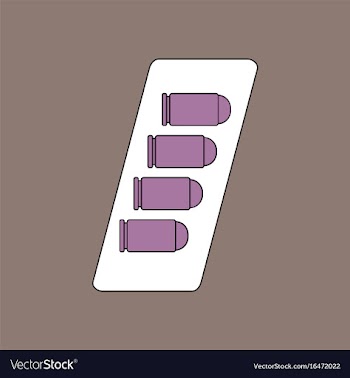 Flat icon design collection bullets in magazine vector image