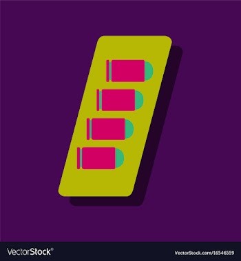 Flat icon design collection bullets in magazine vector image