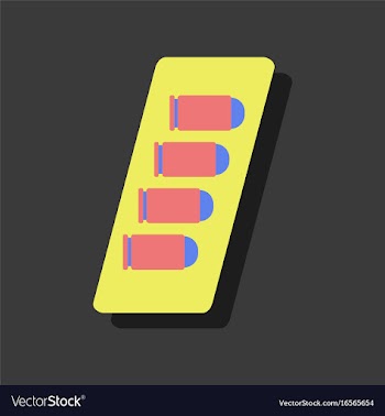 Flat icon design collection bullets in magazine vector image