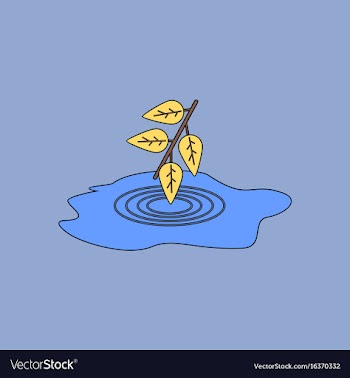 Flat icon design collection bush and puddle vector image