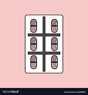Flat icon design collection capsule pack vector image