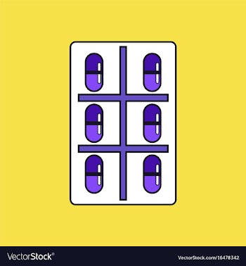 Flat icon design collection capsule pack vector image