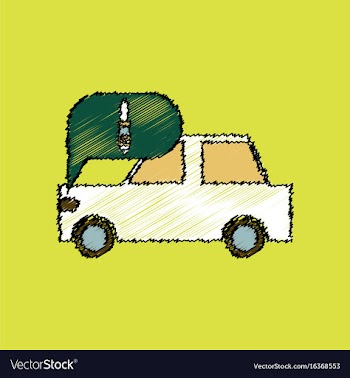 Flat icon design collection car and detail in vector image