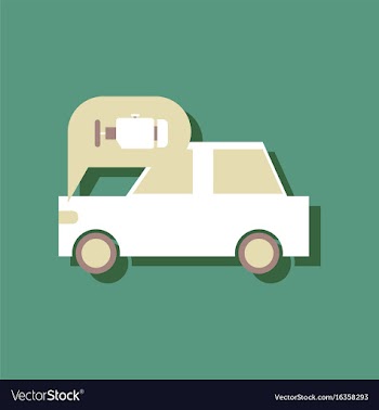 Flat icon design collection car and engine in vector image