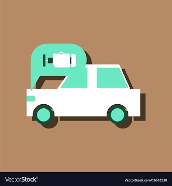 Flat icon design collection car and engine in vector image