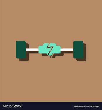 Flat icon design collection car chassis in vector image