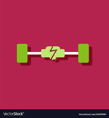 Flat icon design collection car chassis in vector image