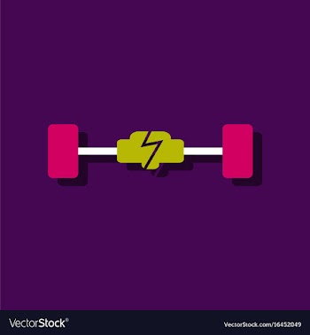 Flat icon design collection car chassis in vector image