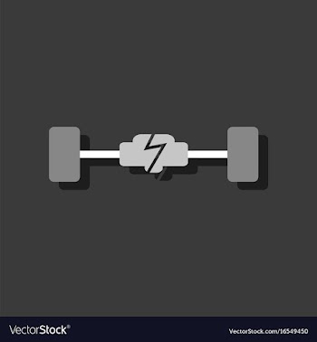 Flat icon design collection car chassis in vector image