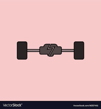 Flat icon design collection car chassis vector image
