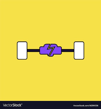 Flat icon design collection car chassis vector image