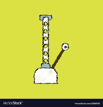 Flat icon design collection car crane in hatching vector image