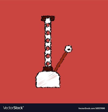 Flat icon design collection car crane in hatching vector image