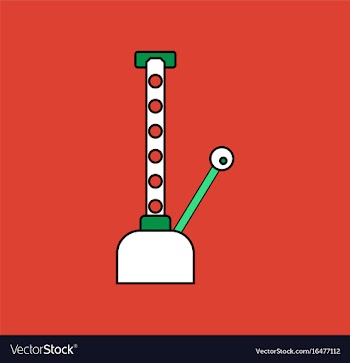 Flat icon design collection car crane vector image
