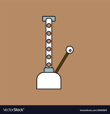 Flat icon design collection car crane vector image