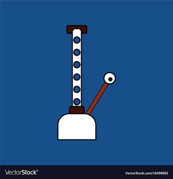 Flat icon design collection car crane vector image