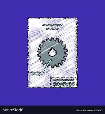 Flat icon design collection car gear scheme in vector image
