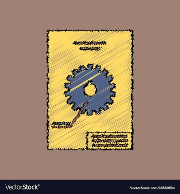 Flat icon design collection car gear scheme in vector image