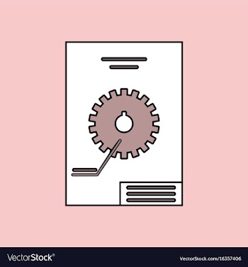 Flat icon design collection car gear scheme vector image