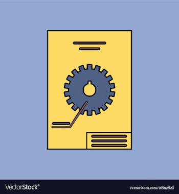 Flat icon design collection car gear scheme vector image