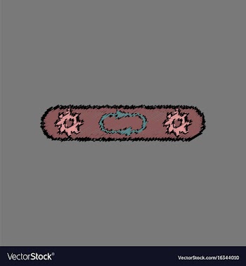 Flat icon design collection car piston and arrows vector image
