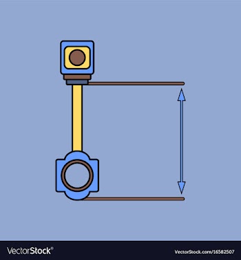Flat icon design collection car piston and arrows vector image