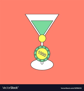 Flat icon design collection casino chip and vector image